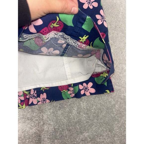 lilly pulitzer‎ navy strawberry print dress size 2 Sheath Lined Sleeveless - Picture 8 of 11